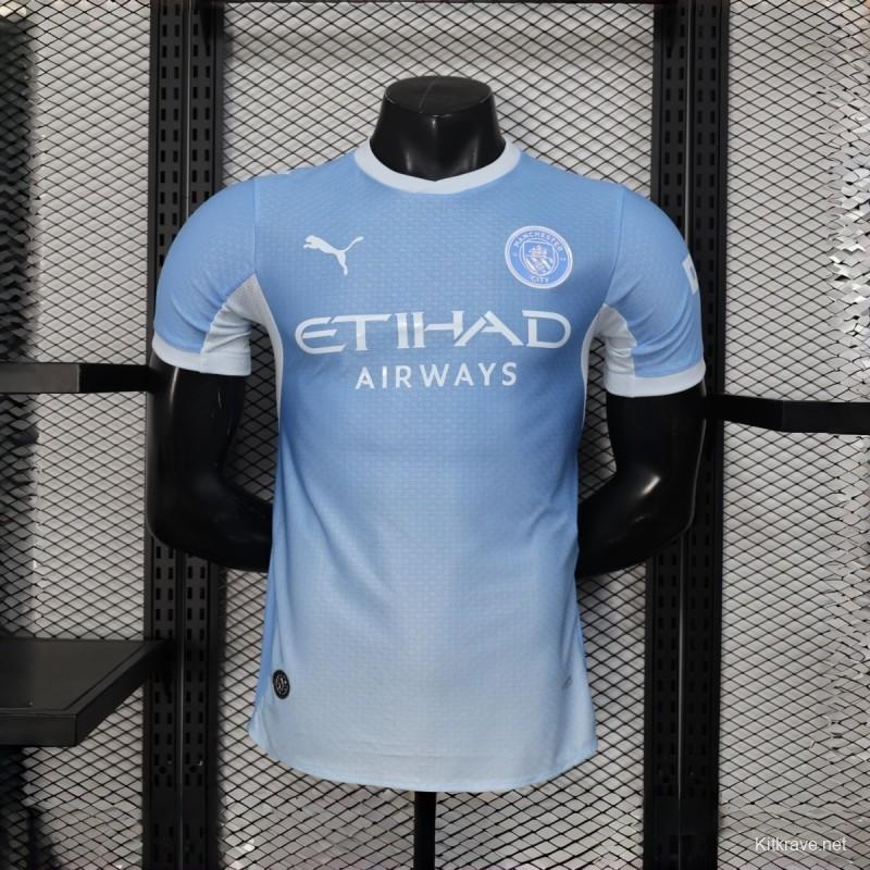 26/27 Player Version Manchester City Home Jersey (Predicted Version)