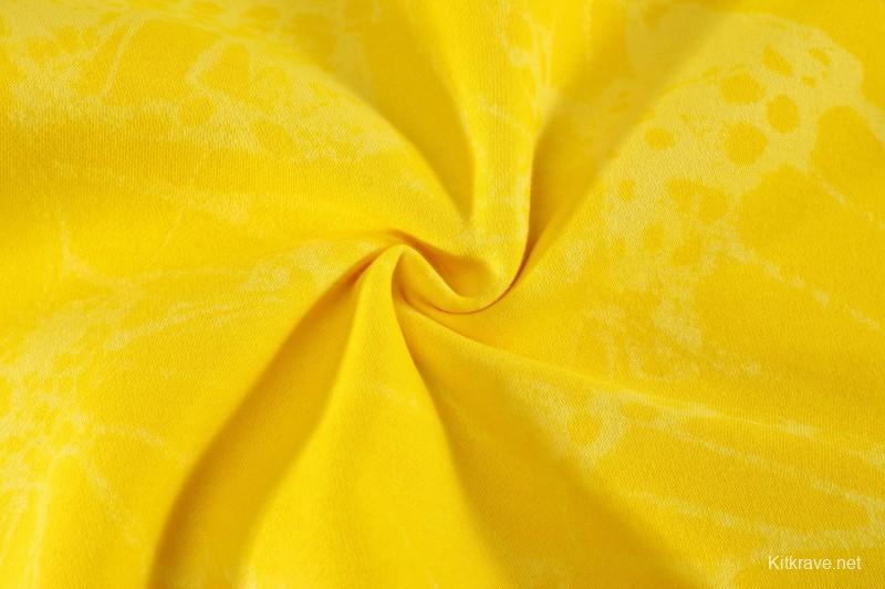 25/26 Colombia Yellow Embroidered Logo Hoodie