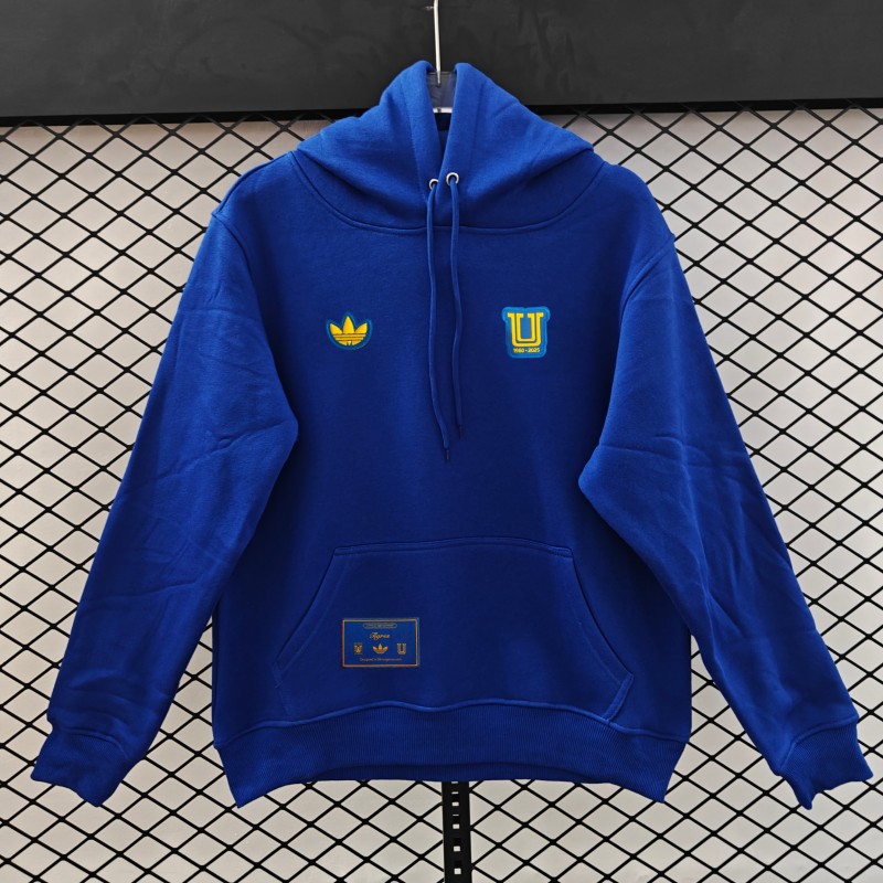 25/26 Tigres UANL Embroidered Logo Hoodie 9 Colors
