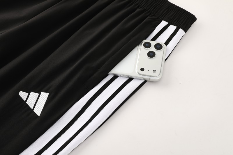2026 Germany Black Full Windbreaker + Long Pants