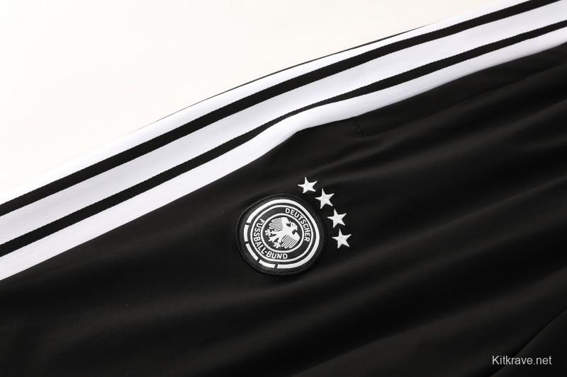 2026 Germany Black Full Windbreaker + Long Pants