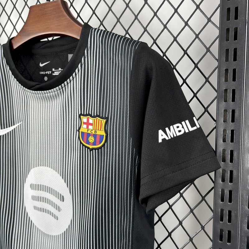 2025/26 Kids Barcelona Goalkeeper Kit