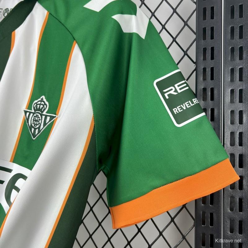 2025/26 Mens Real Betis Balompié Forever Green Jersey