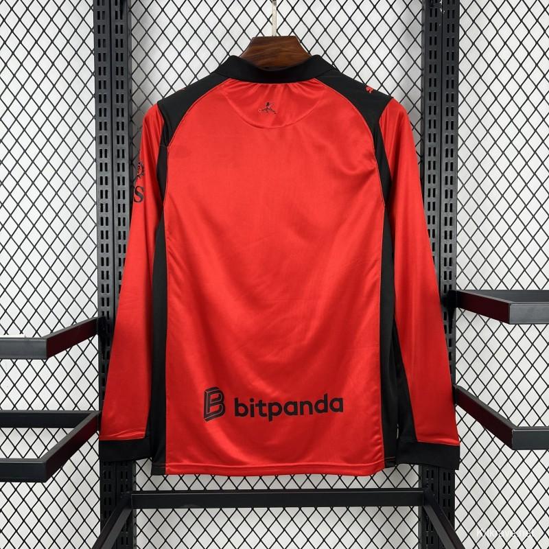 2026/27 Mens AC Milan Fourth Long Sleeve Jersey