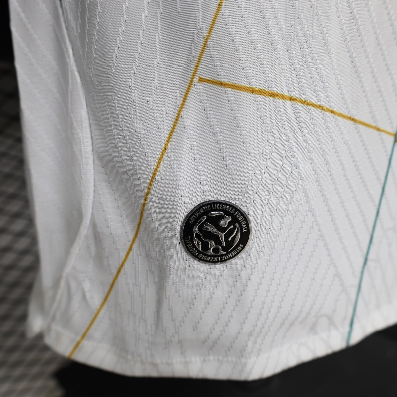 Player Version 2026 Ghana White with Multicolor Pattern Special Edition Jersey