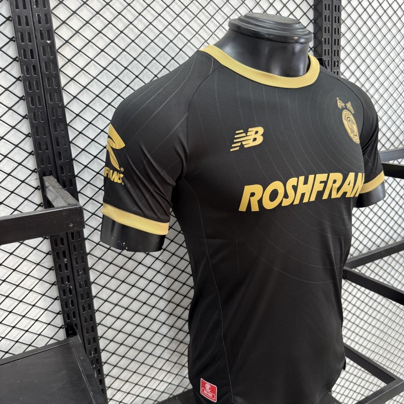 Player Version 26/27 Deportivo Toluca FC New Balance Away Black Gold Jersey