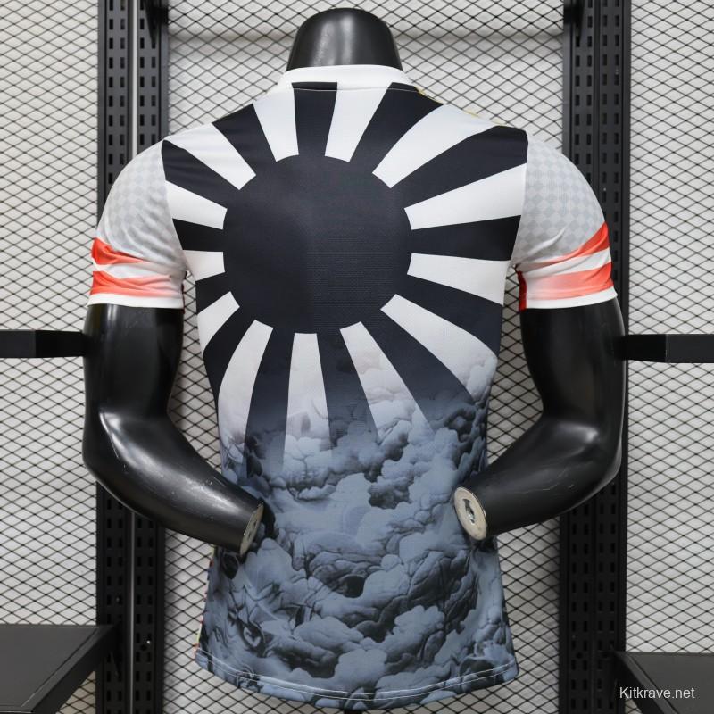 Player Version 2026 Japan  White "Samurai + Rising Sun" Special Edition Jersey