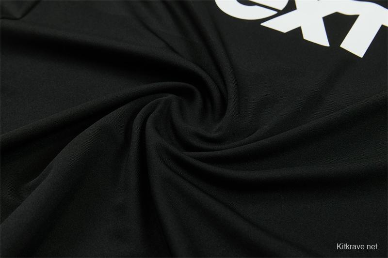 2026 Inter Miami CF Black & White Half Zipper Jacket Tracksuit + Long Pants