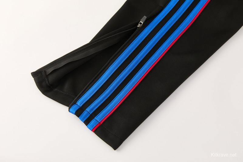 2026/27 Adidas Originals  White Full Zipper Jacket Tracksuit + Navy Blue Long Pants