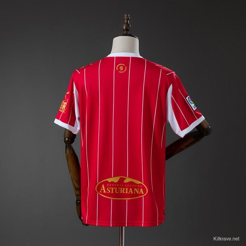 25/26 Sporting De Gijon Retro Style Jersey