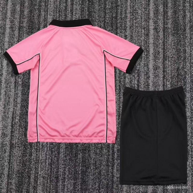 Retro Kids 97/98 Juventus Pink Away Jersey
