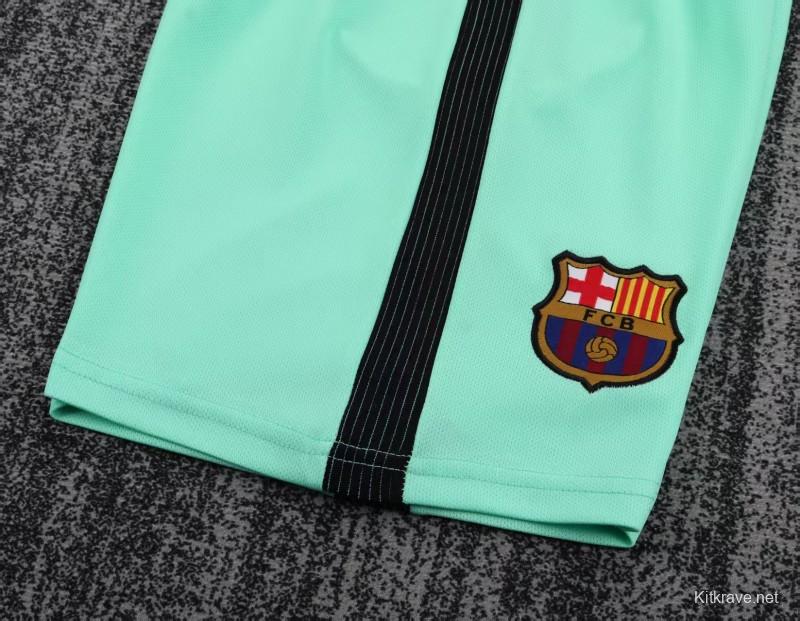 Retro Kids 16/17 Barcelona Third Away Jersey