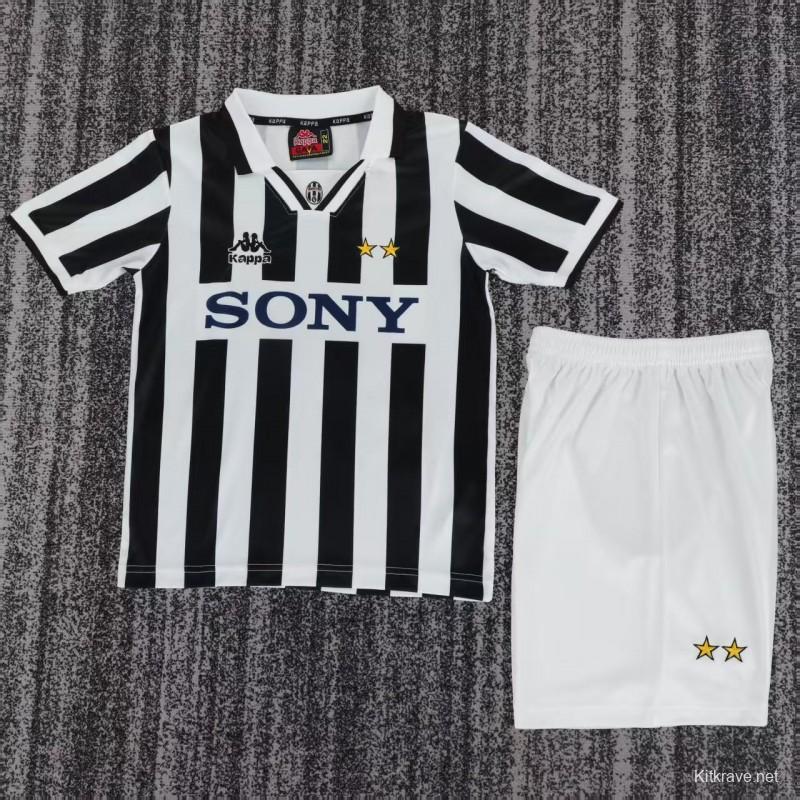 Retro Kids 95/97 Juventus Home Jersey