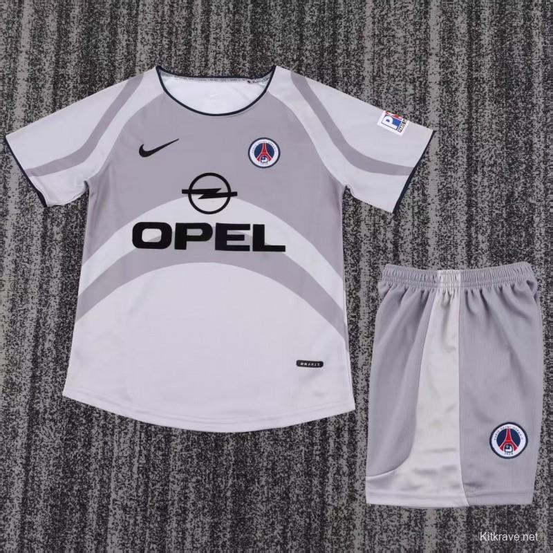 Retro Kids 01/02 PSG/Paris Saint-Germain Away Jersey