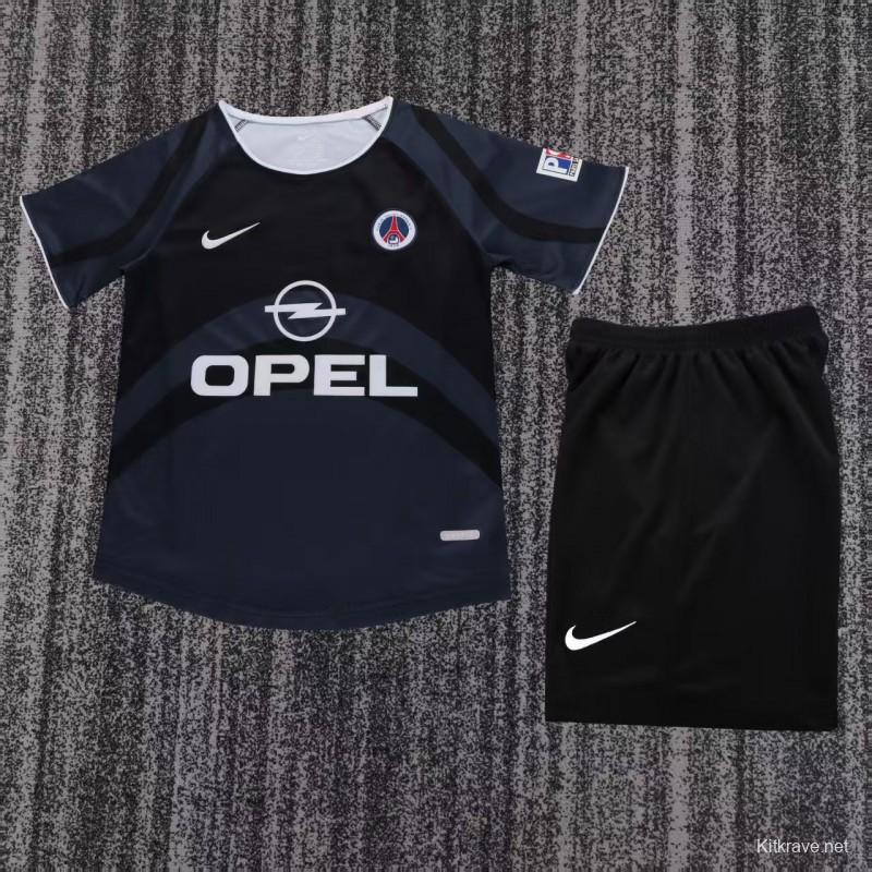 Retro  Kids 01/02 PSG/Paris Saint-Germain Third Jersey
