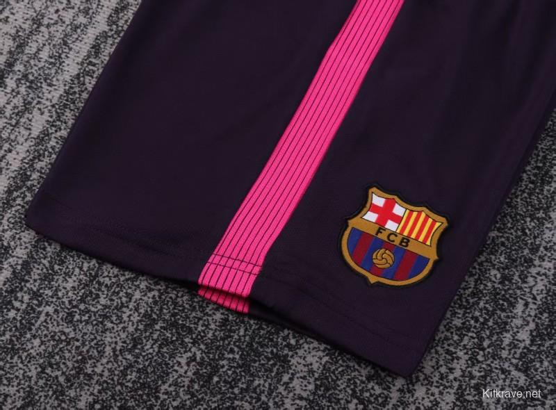 Retro Kids 16/17 FC Barcelona Away Jersey