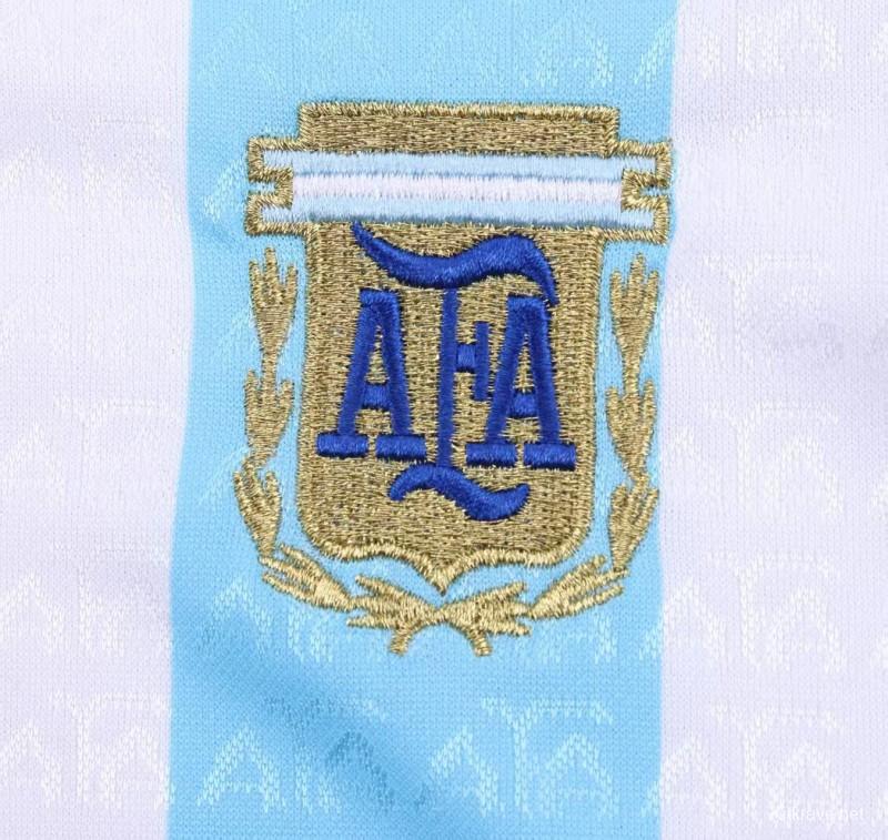 Retro Kids  96/97 Argentina Home Jacquard Jersey