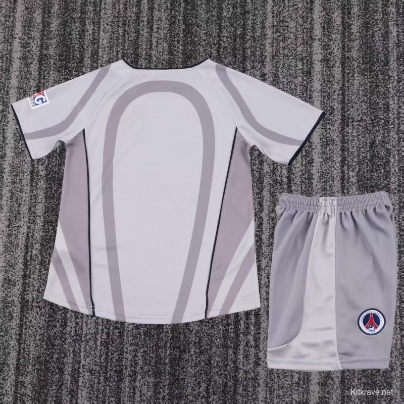 Retro Kids 01/02 PSG/Paris Saint-Germain Away Jersey