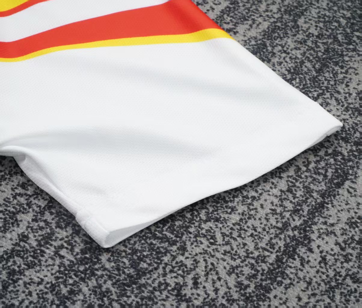 Retro Kids 1996  Spain Third WhiteJersey