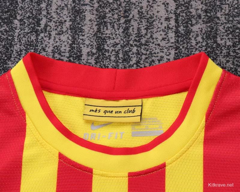 Retro Kids 13/14 FC Barcelona Away Jersey