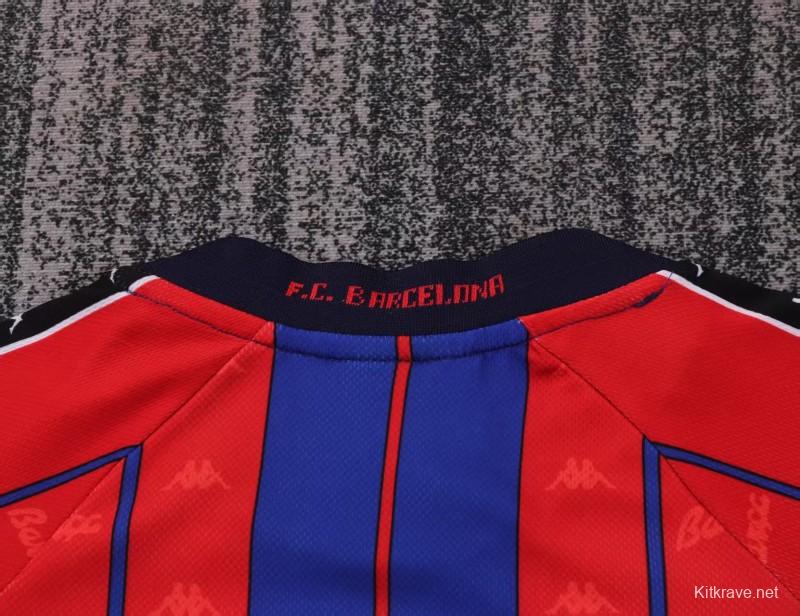 Retro Kids 97/98 Barcelona Home Jersey