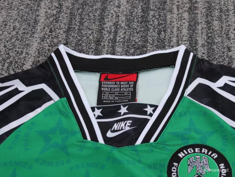 Retro Kids 1994 Nigeria Home Jersey