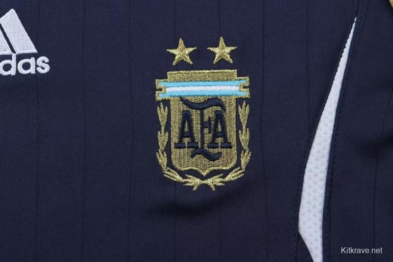 Retro Kids 2006 Argentina Away Jersey