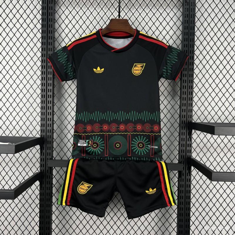 2026 Kids Jamaica X Bob Marley Away Jersey Kit