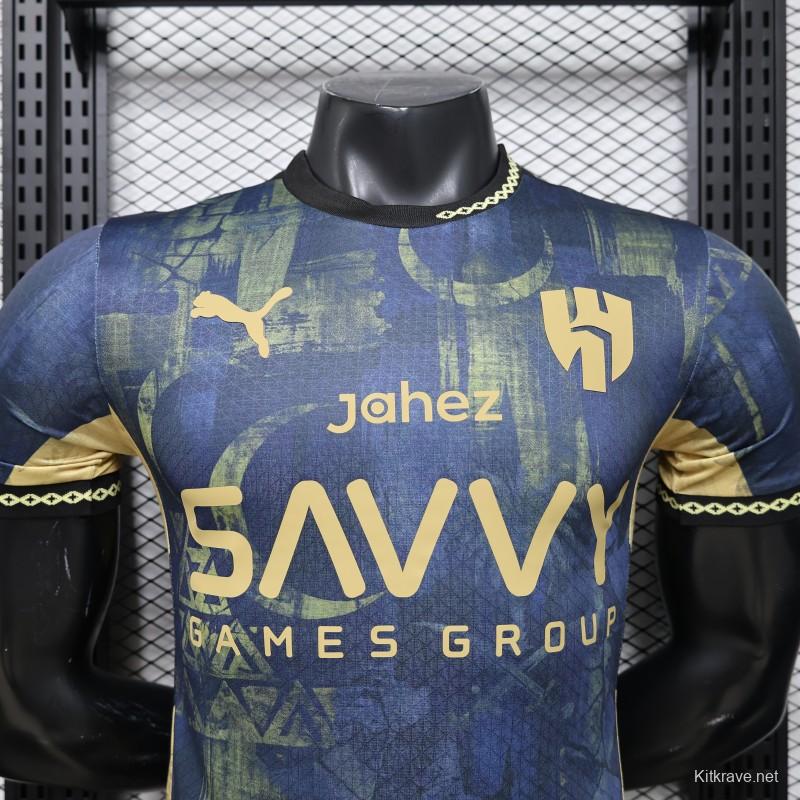 Player Version 26/27 Al-Hilal Away Navy Blue Special Edition Jersey