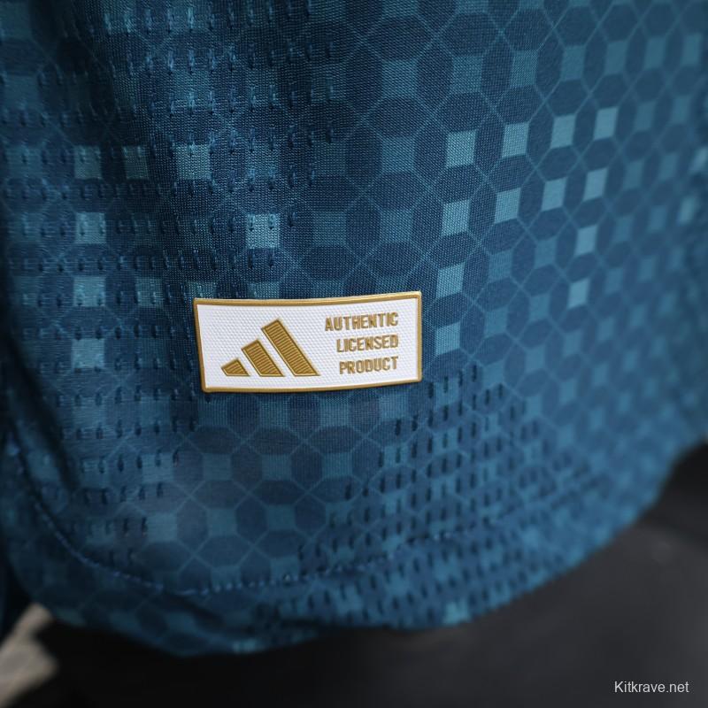 Player Version 26/27 Real Madrid Away Teal Blue  Jersey