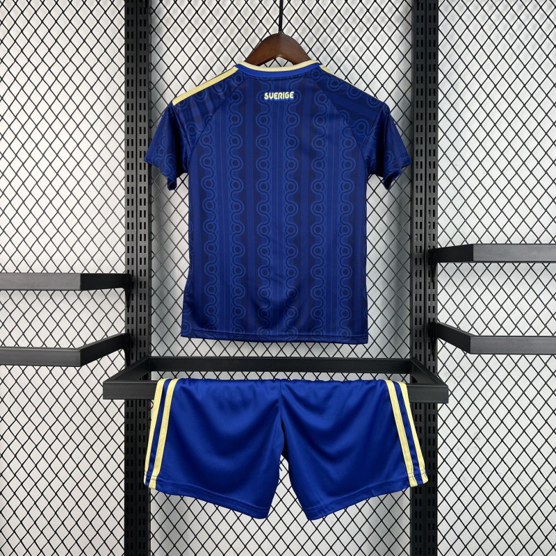 2026 Kids Sweden World Cup Away Kit