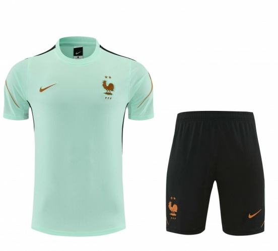 26/27 France Short Sleeve+Soccer Shorts