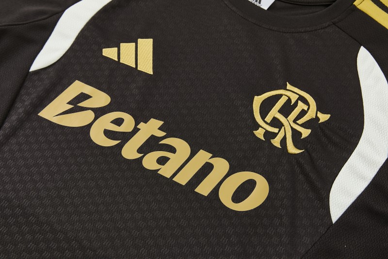 26/27 Flamengo Black Short Sleeve+Soccer Shorts