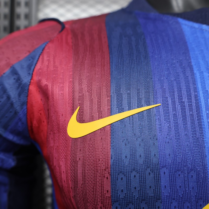 Player Version 26/27 Barcelona Long Sleeve Home Jersey