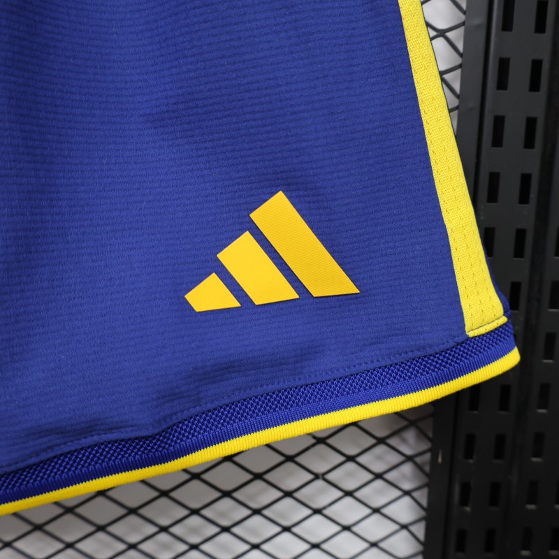 Player Version 26/27 Boca Juniors Home Blue Yellow Shorts