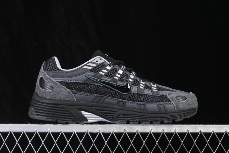 Nike P-6000 Premium Retro Running Shoes with Layered Design - HF0015-002
