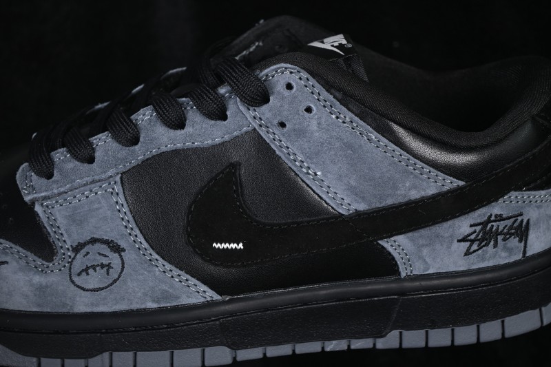 Nike SB Dunk Low Premium Custom Low-Top Skateboarding Shoes - DS6608-027