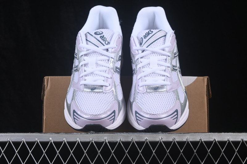 Adidas Retro Running Shoes with Mesh and Leather Upper and GEL Cushioning - 1202A164-113
