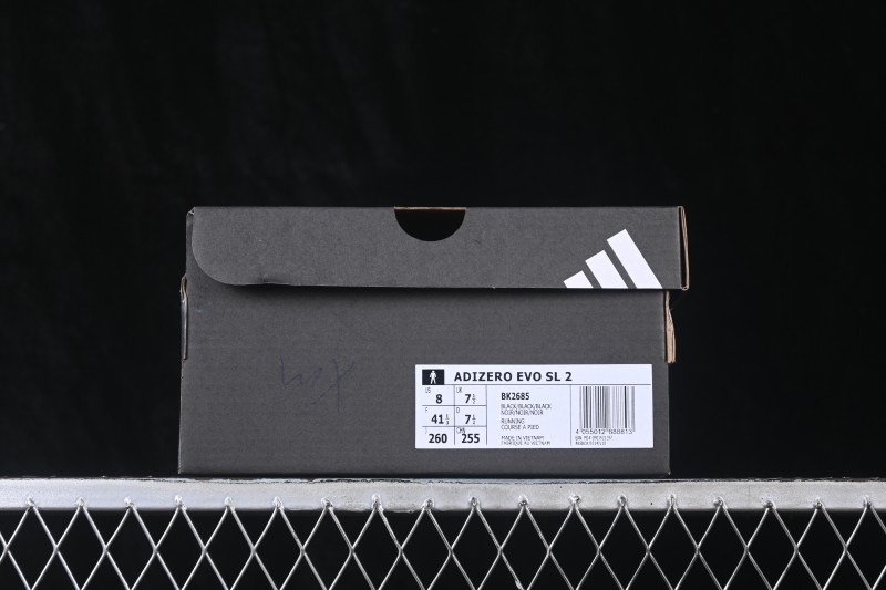 Adidas Adizero Evo 2 SL BK2685 Ultra-Light Breathable Cushioned Running Shoes - BK2685