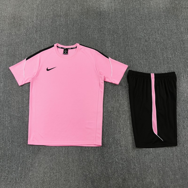 26/27 Nike 10  Pink Short Sleeve+Soccer Shorts