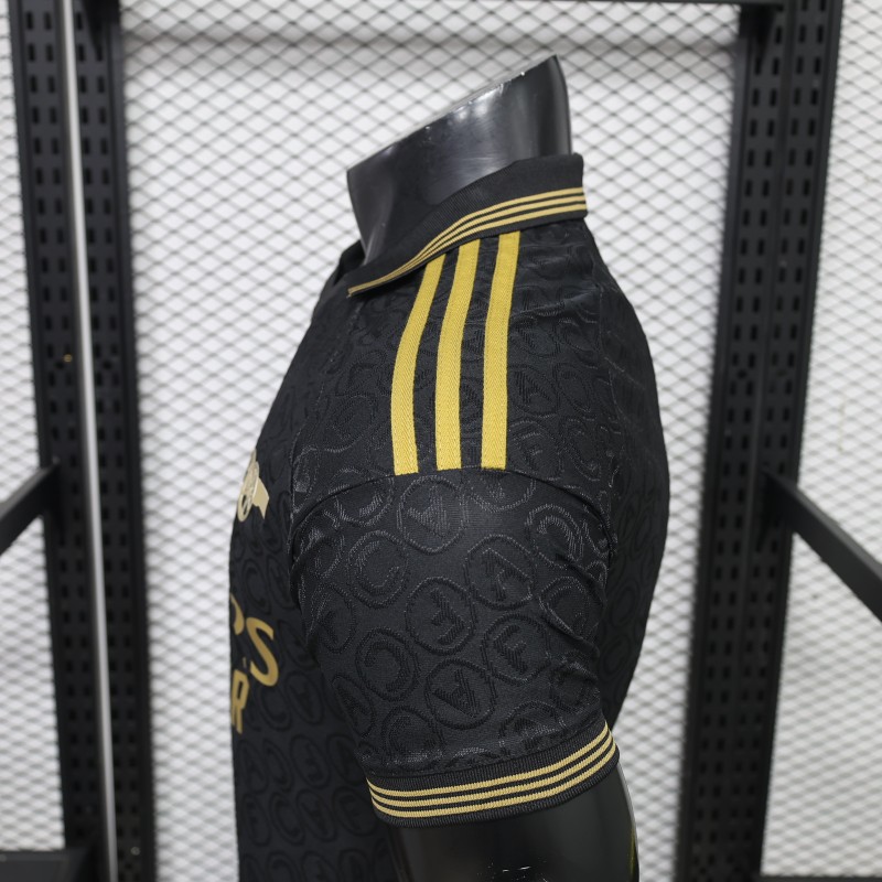 Player Version 26/27 Arsenal FC Special Edition Black Gold Jersey
