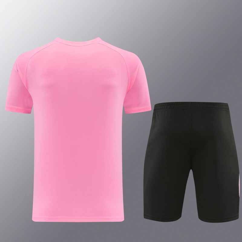 26/27 Nike 10  Pink Short Sleeve+Soccer Shorts