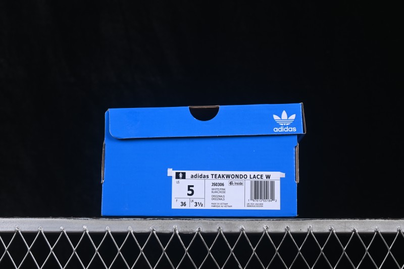 Adidas Originals Taekwondo Low-Top Training Shoes with Comfortable Wrap and Anti-Slip Outsole - JS0306