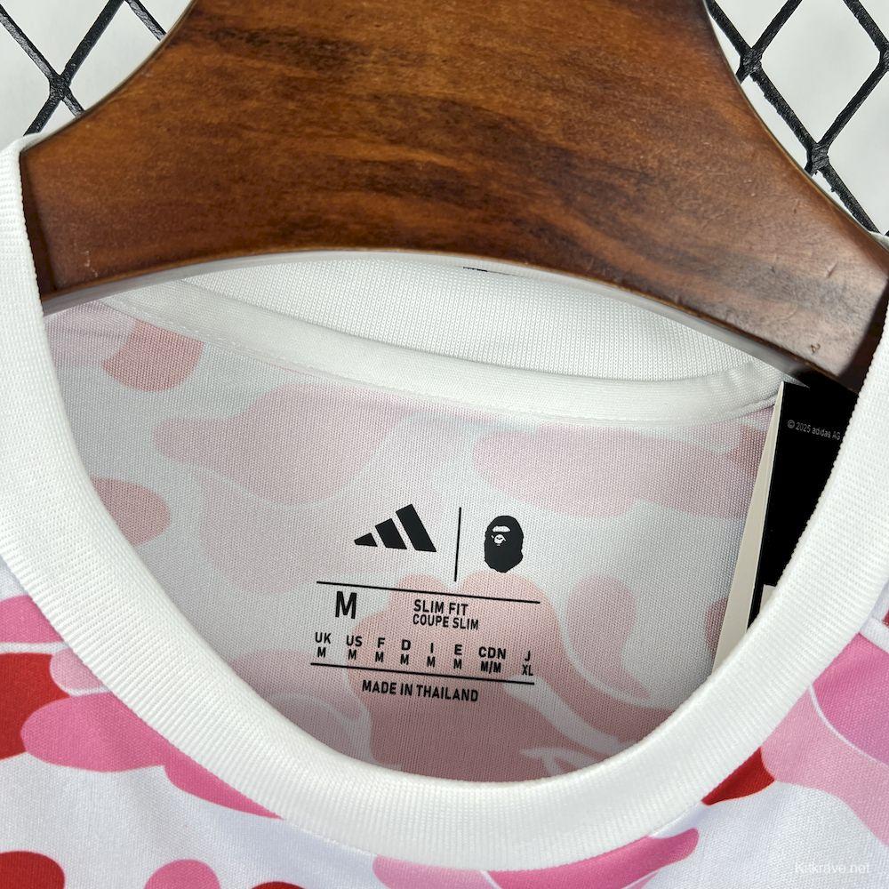 2025/26 Mens Adidas X BAPE Camo Jersey