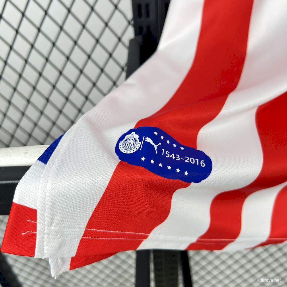 2016/17 Retro Chivas Guadalajara 110th Anniversary Jersey