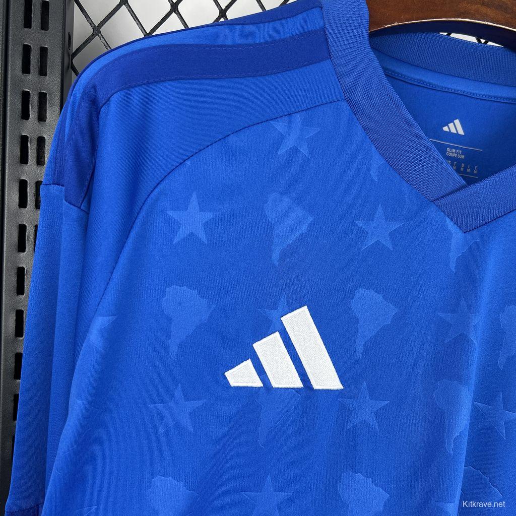 2026/27 Mens Cruzeiro Home Long Sleeves Jersey