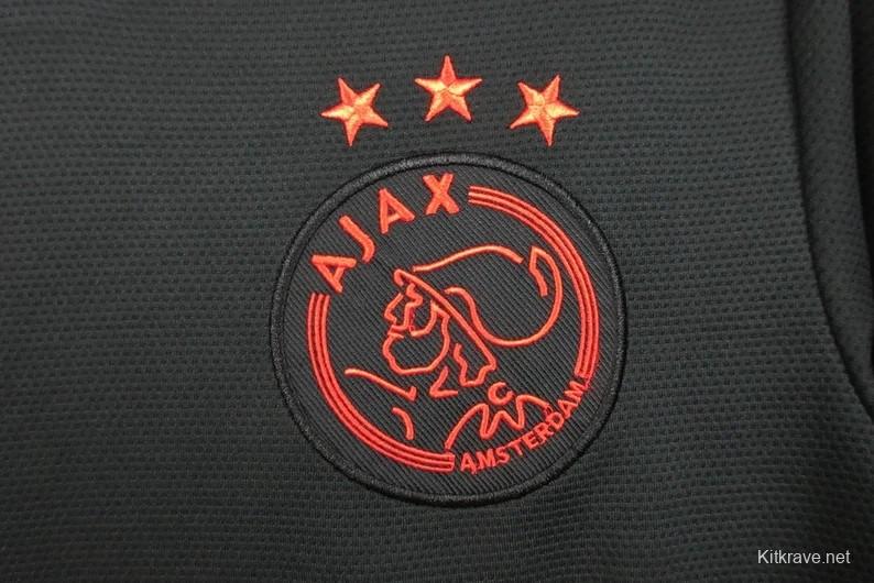 Retro 21/22 Ajax Third Black Jersey