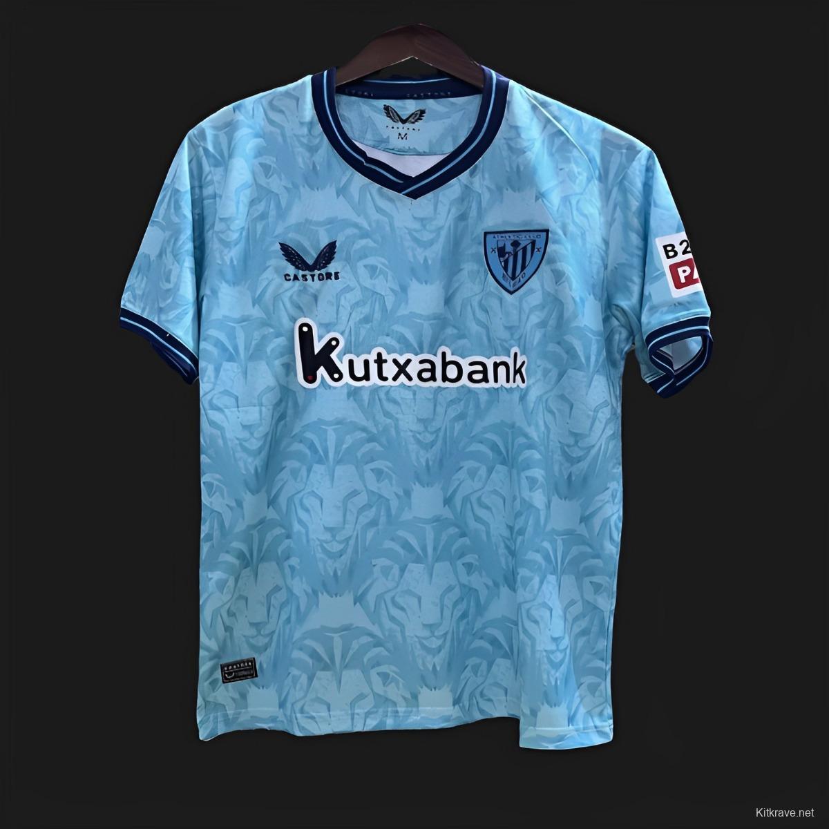 23/24 Athletic Bilbao Away Blue Jersey