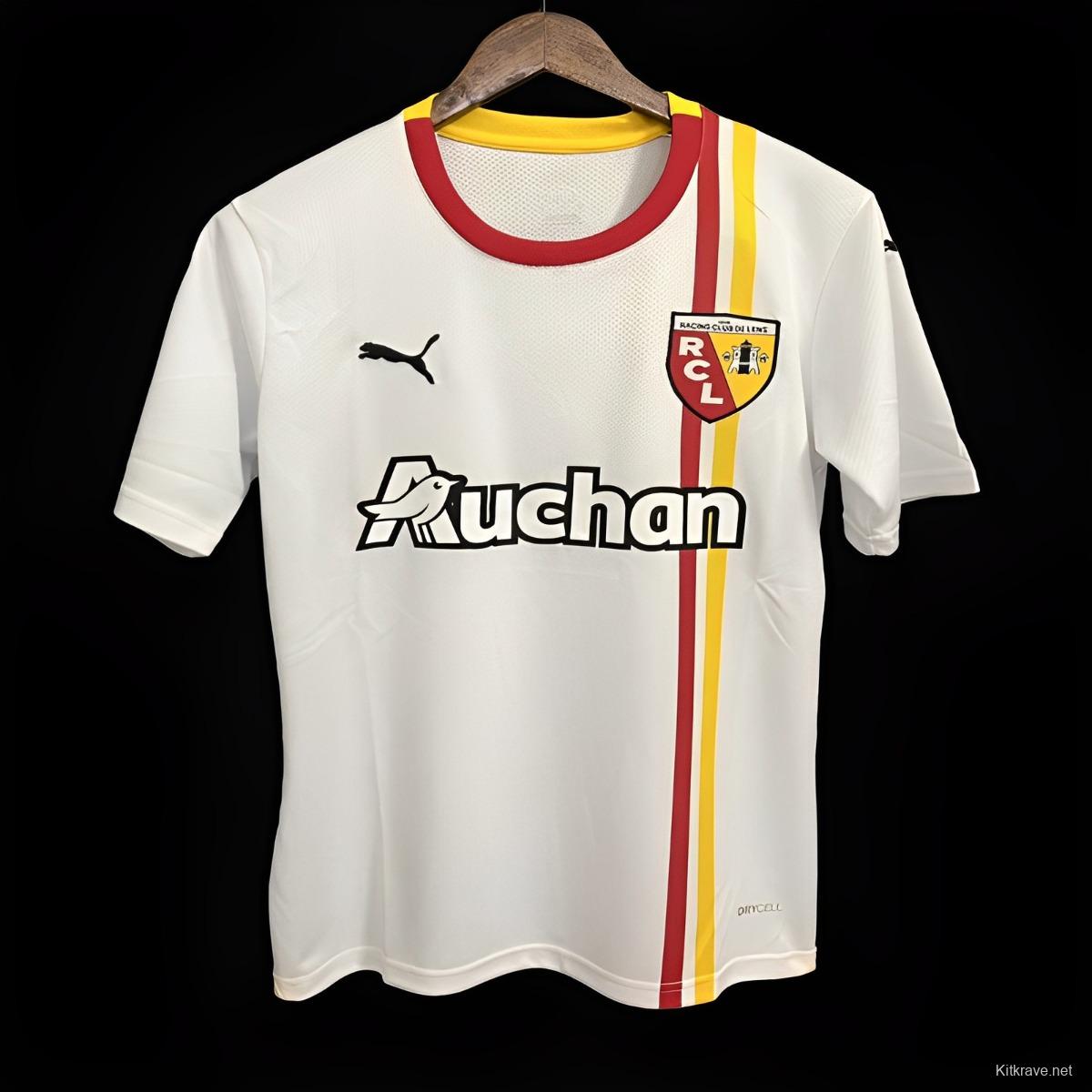 23/24 RC Lens Away White Jersey