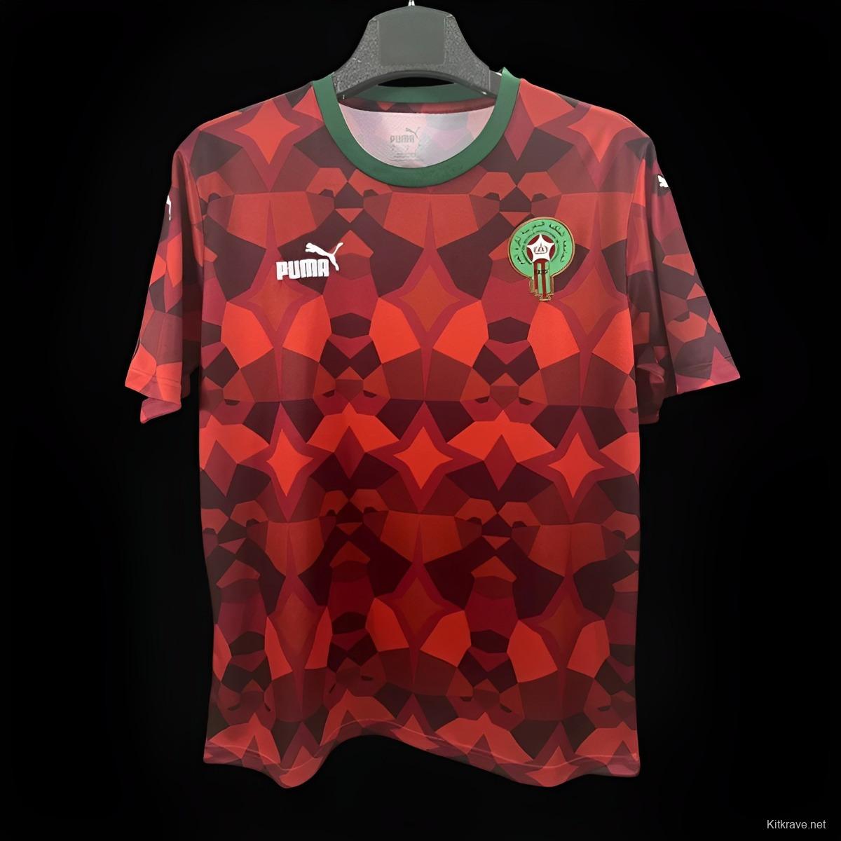 2023 Morocco Home Jersey